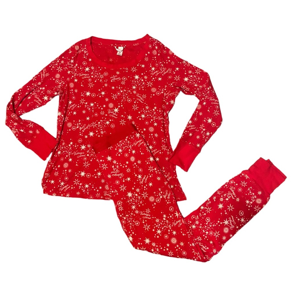 Victorias Secret Christmas thermal pjs